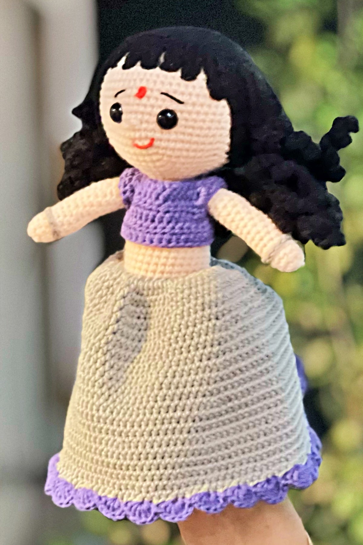 Navratri Doll - Day 7 - Grey