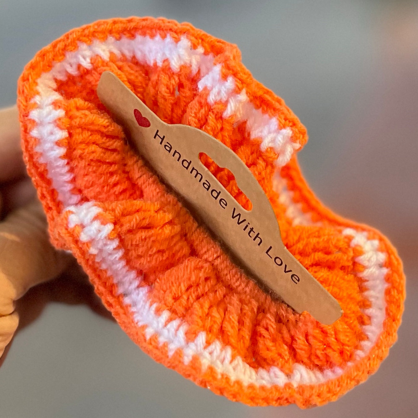 Scrunchie - Orange - Pack of 2