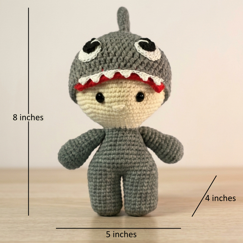 Shark Cap Doll