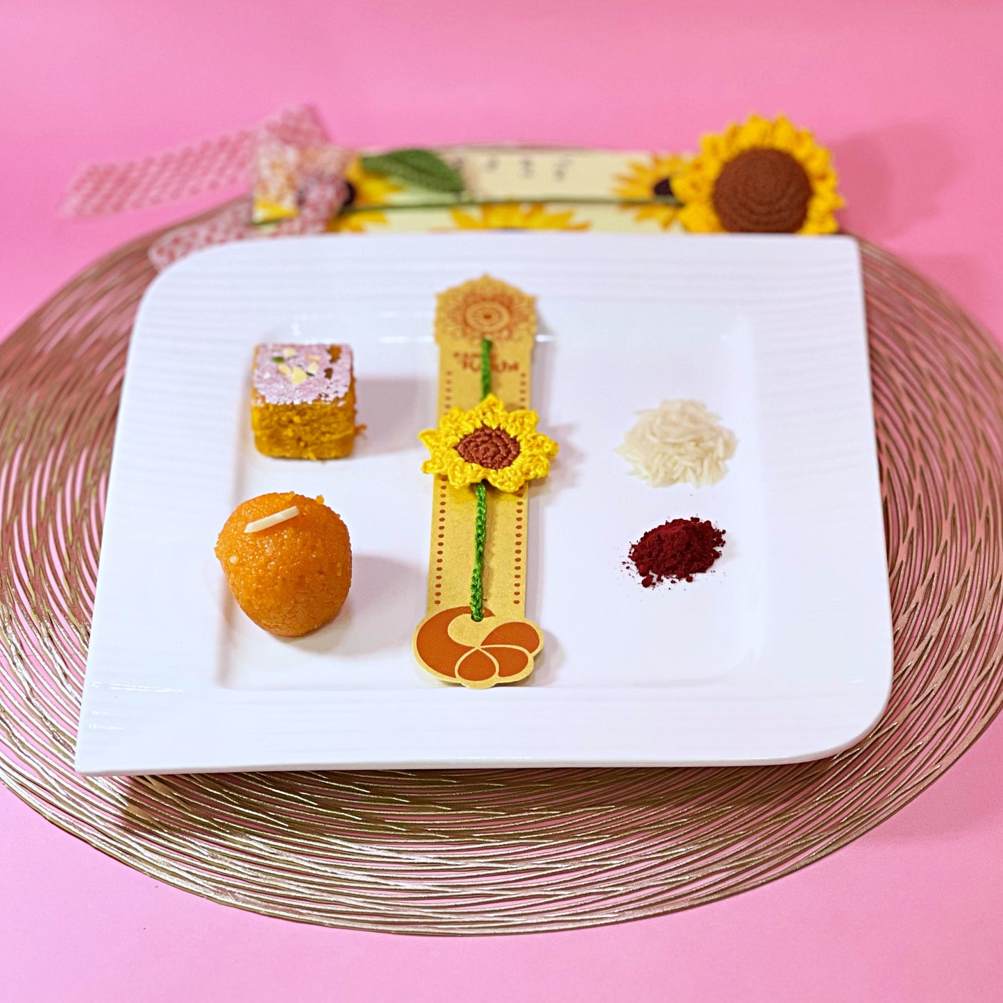 Sunflower Rakhi