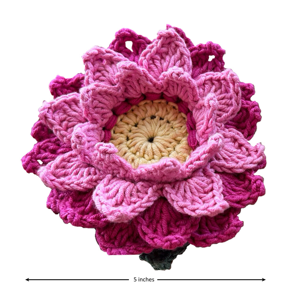 Tea Light Diya Holder - Pink / Dark Pink