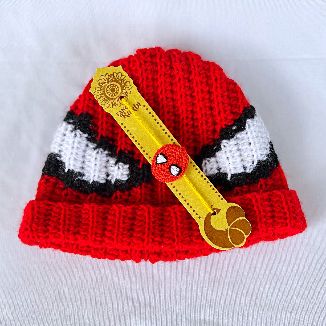 Spidyee Beanie Cap with Spidyee Rakhi