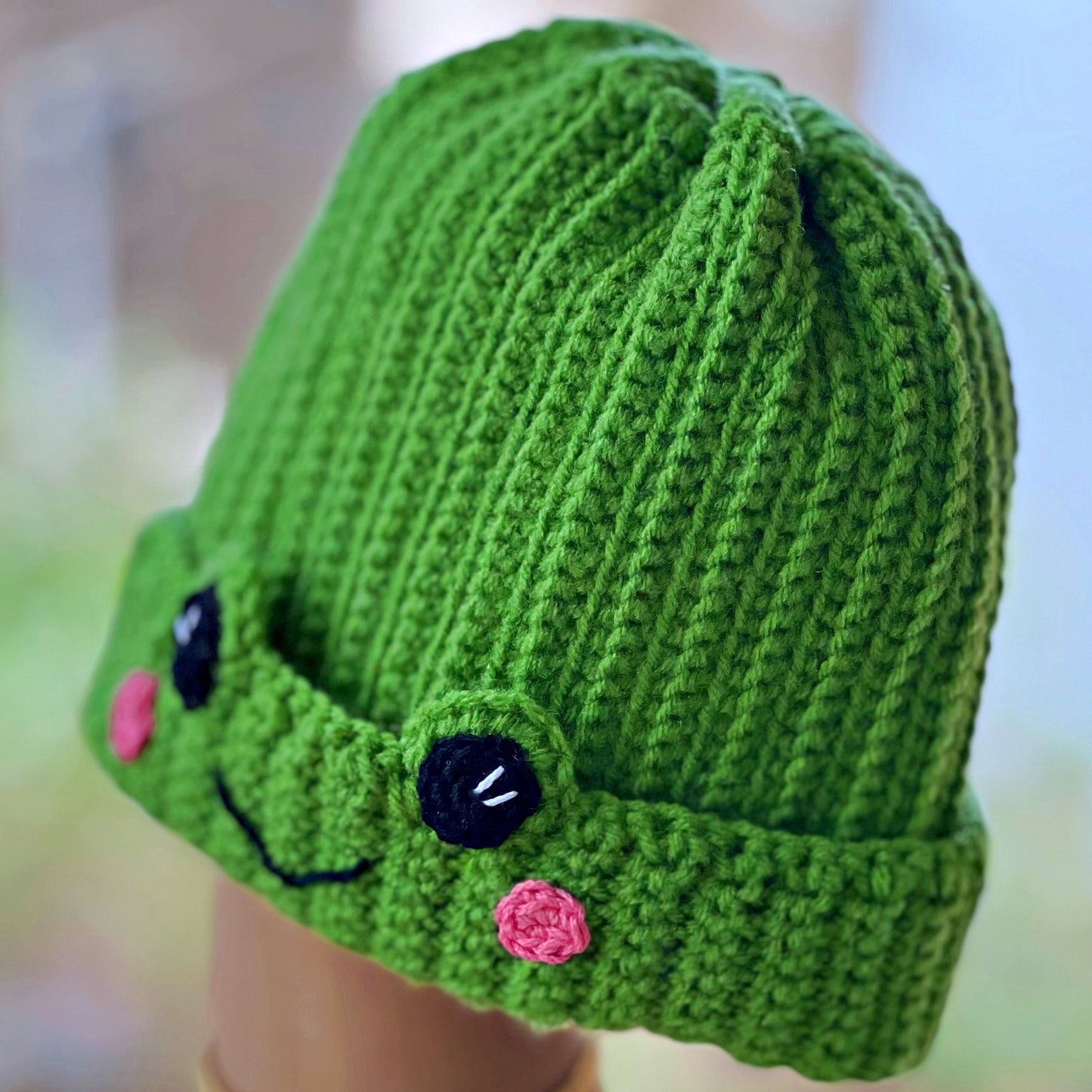 Beanie - Frog - Green