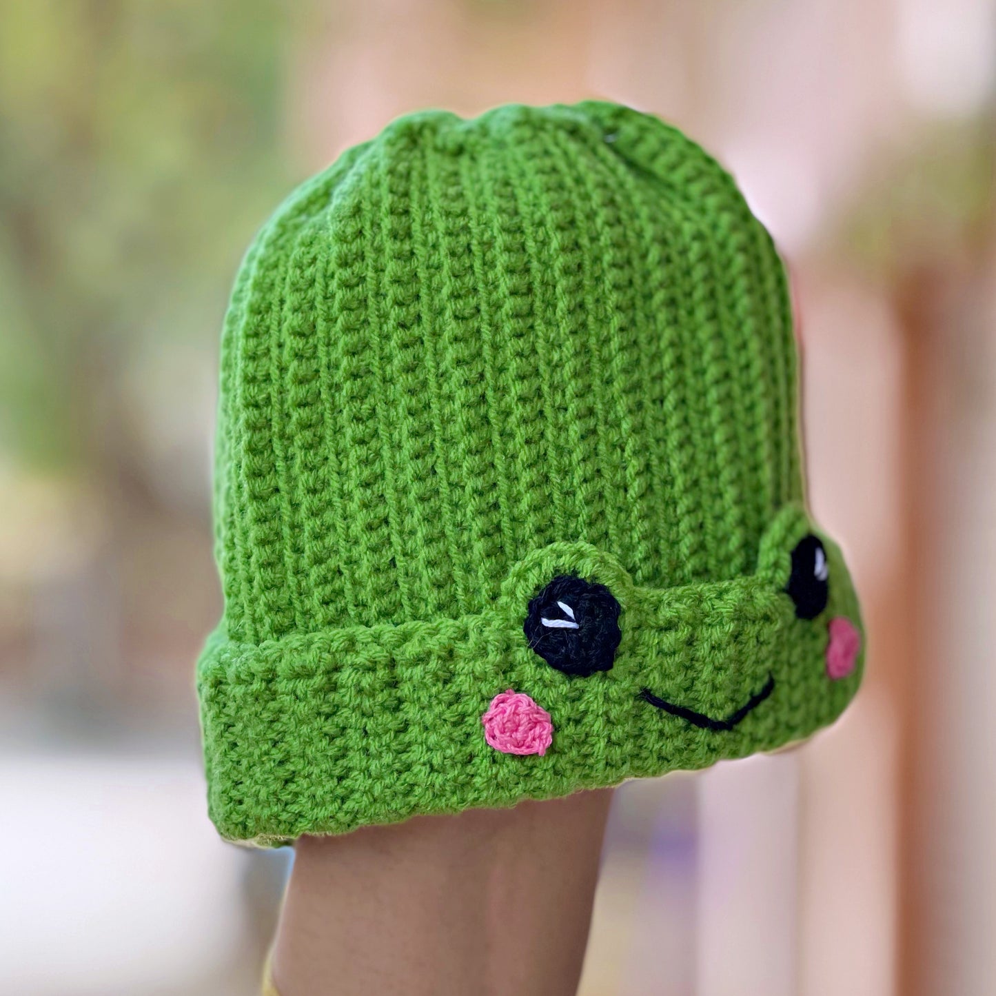 Beanie - Frog - Green