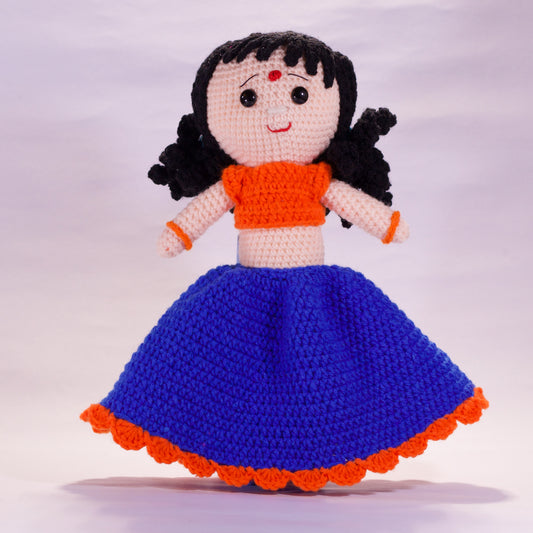Navratri Doll - Day 4 - Blue
