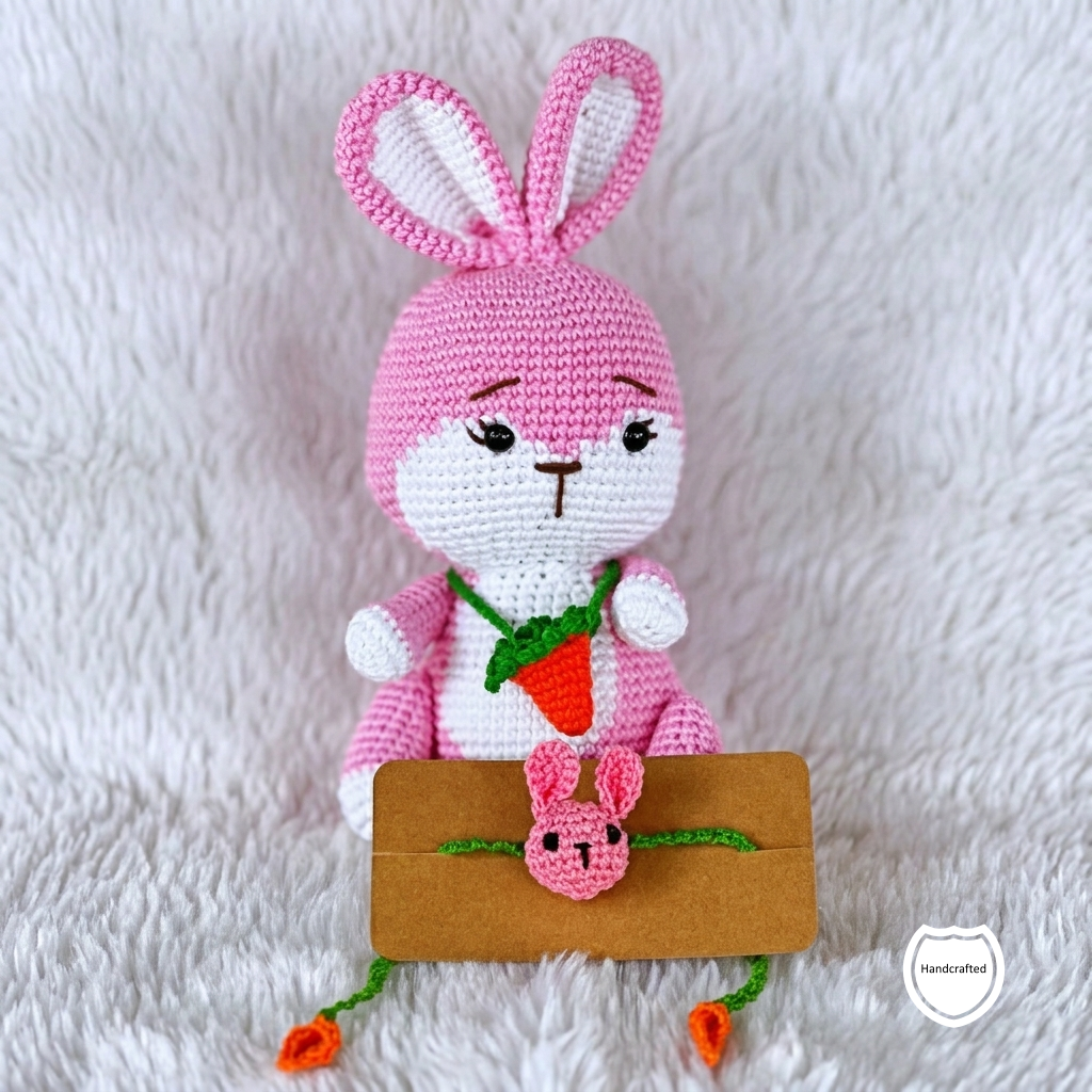 Ukulele Bunny with Bunny Rakhi