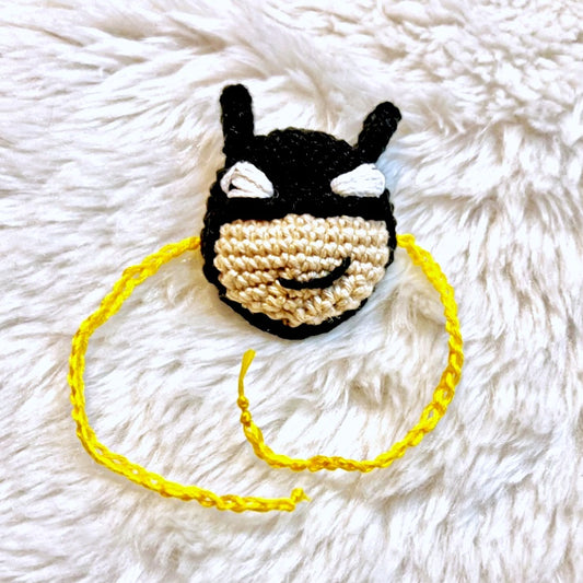 New Crochet Designer "Bathead" Rakhi for kids