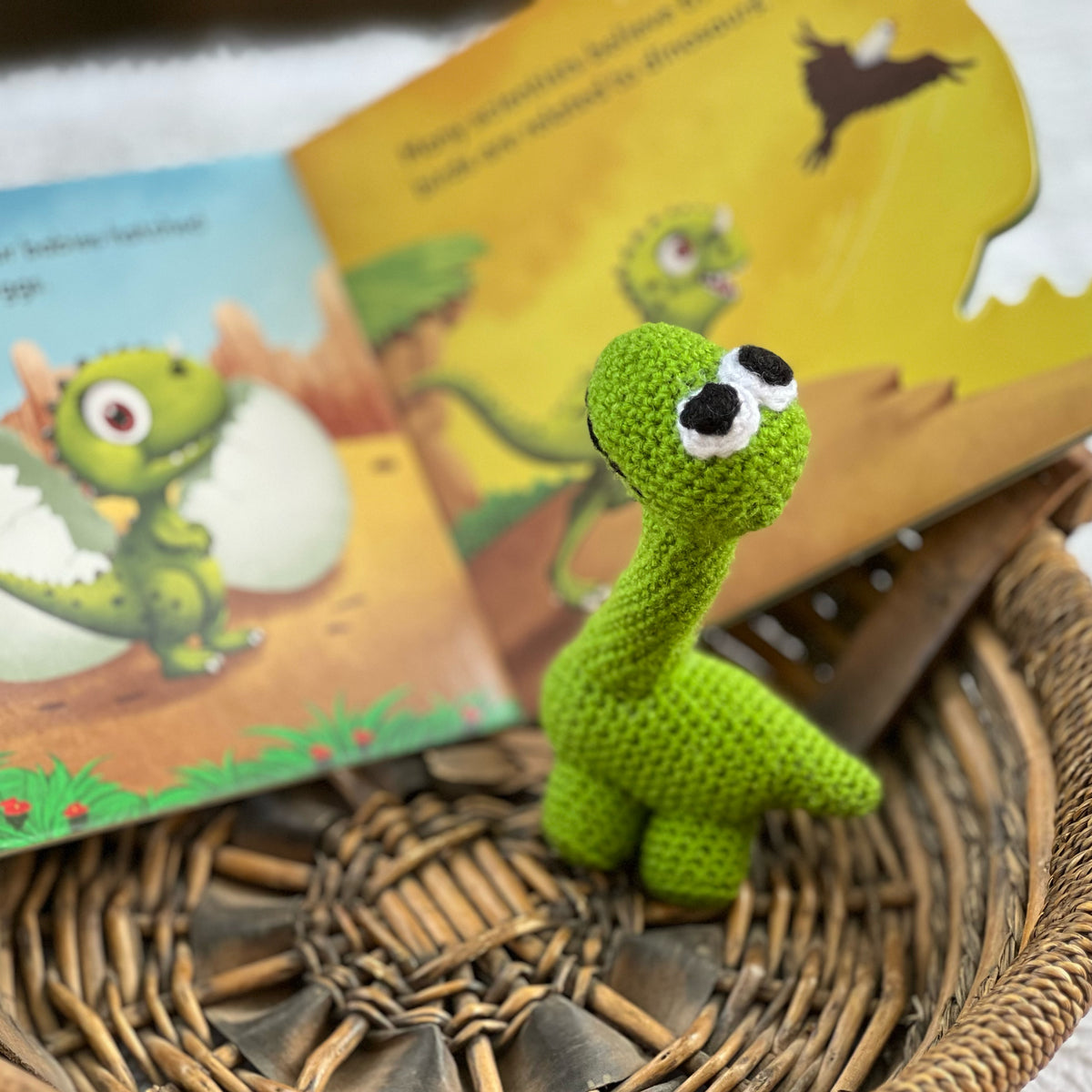 "Spike" Dinosaur Book Buddy