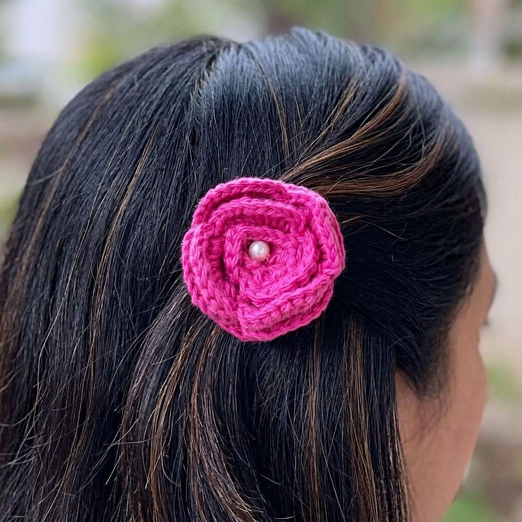 Hair Clip - Pink - Set of 2