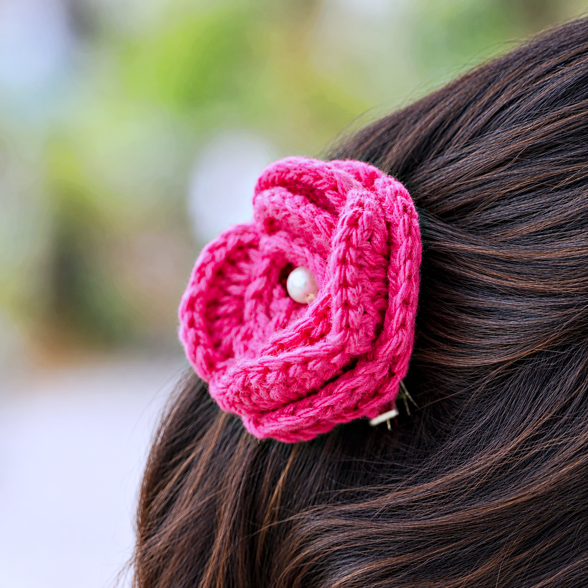 Hair Clip - Pink - Set of 2