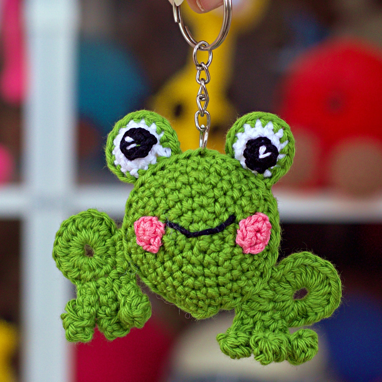 Keychain - Sitting Frog