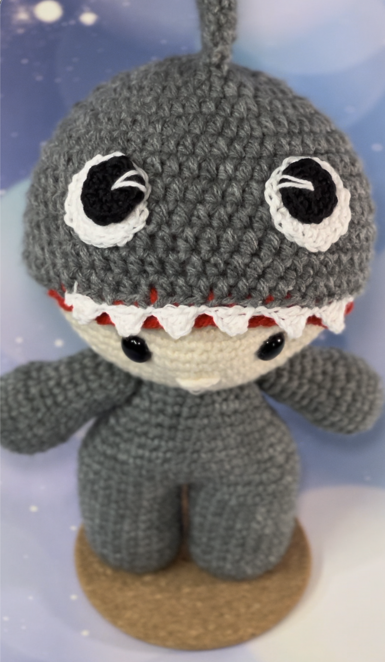 Shark Cap Doll