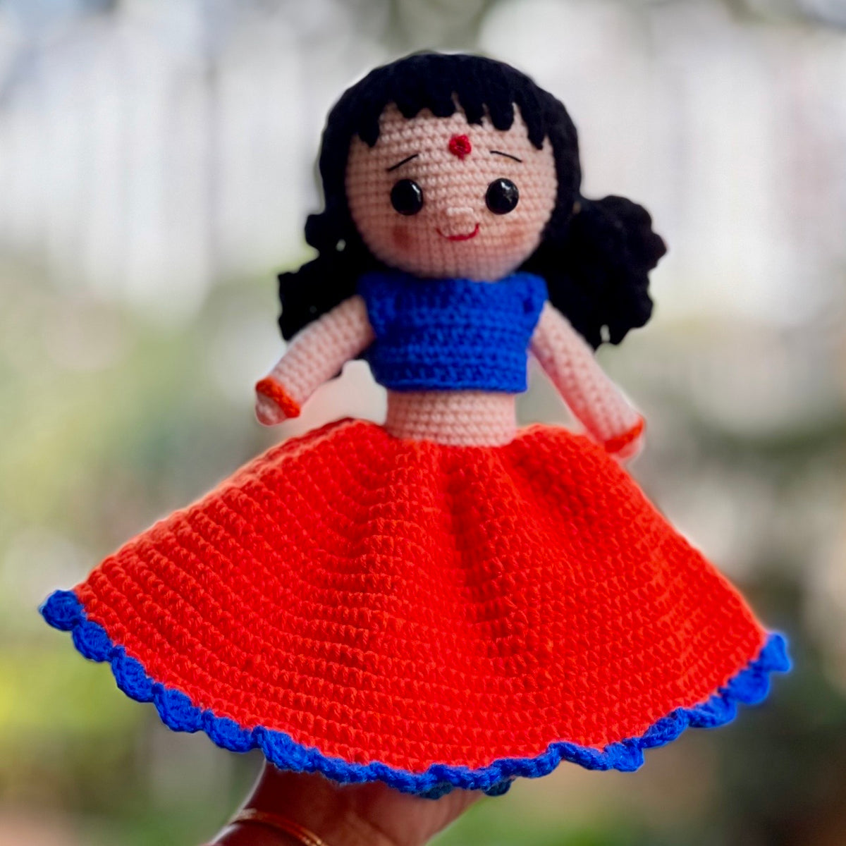Navratri Doll - Day 7 - Orange