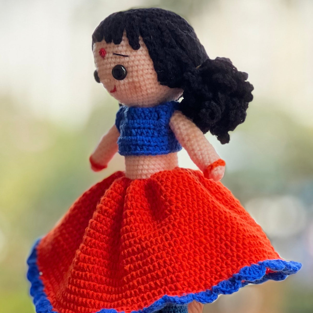 Navratri Doll - Day 7 - Orange
