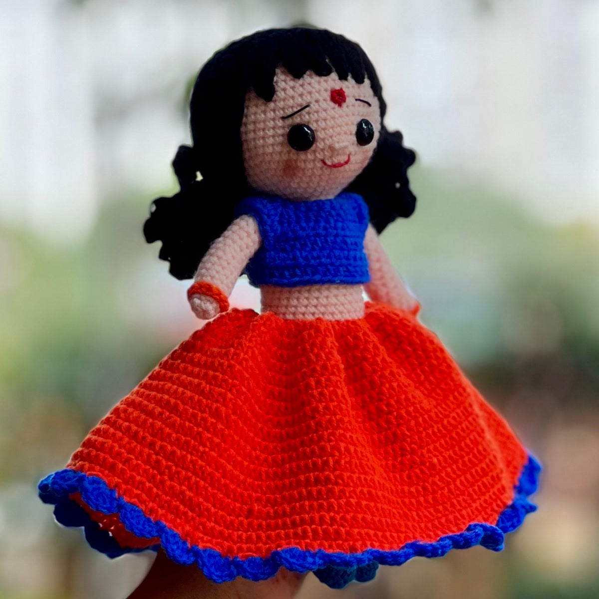 Navratri Doll - Day 7 - Orange