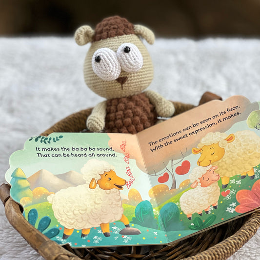 "Pauly" Lamb Book Buddy