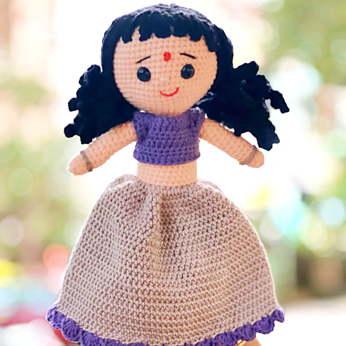 Navratri Doll - Day 7 - Grey