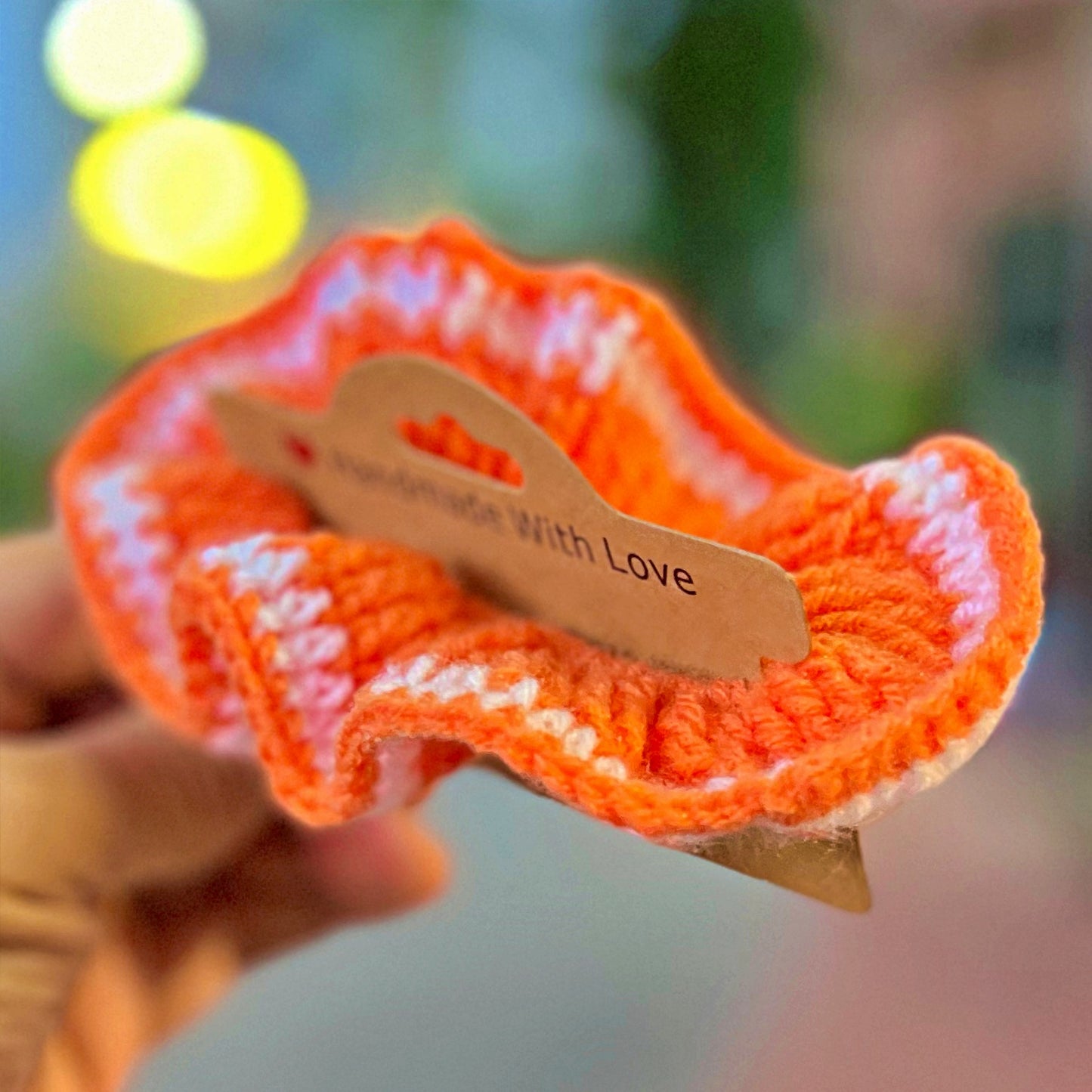 Scrunchie - Orange - Pack of 2