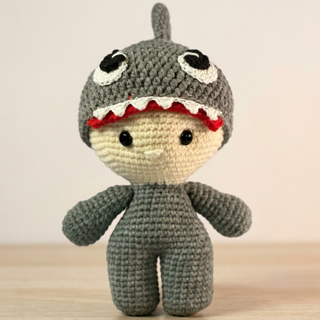 Shark Cap Doll