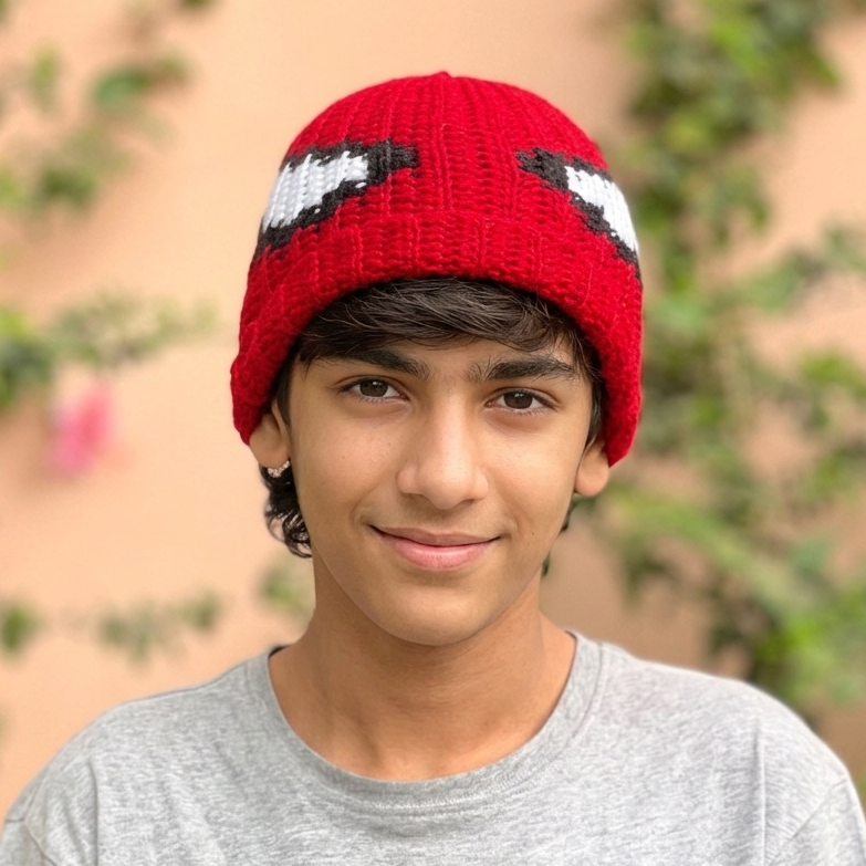 Beanie - Spidyee - Red Color