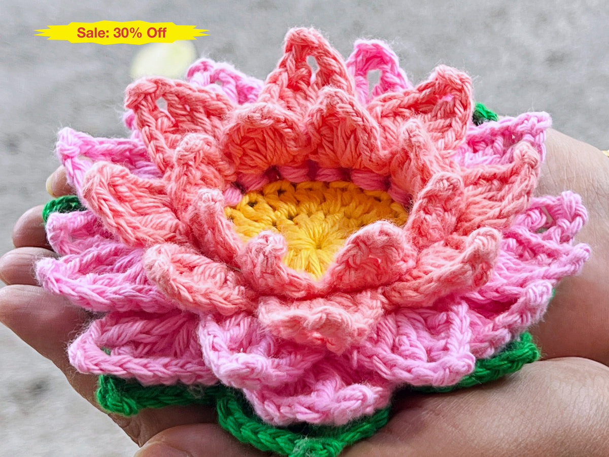 Tea Light Diya Holder - Peach / Pink